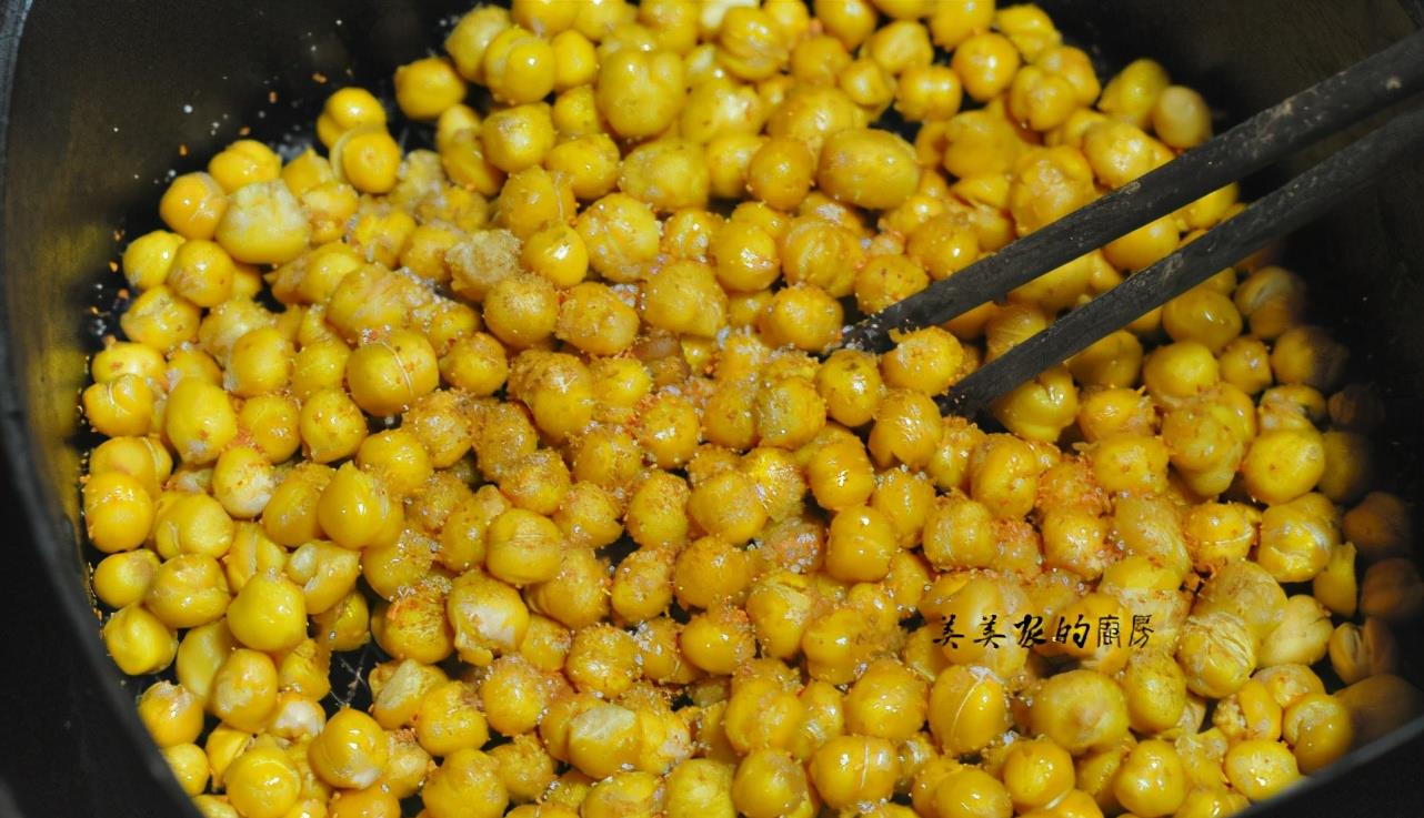 鹰嘴豆|嘴馋我常做它,比花生米更健康,低脂高蛋白,颗颗酥脆焦香!