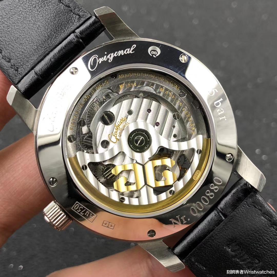 刻腕表者Wristwatches R8厂格拉苏蒂原创议员陀飞轮细节工艺怎么样?