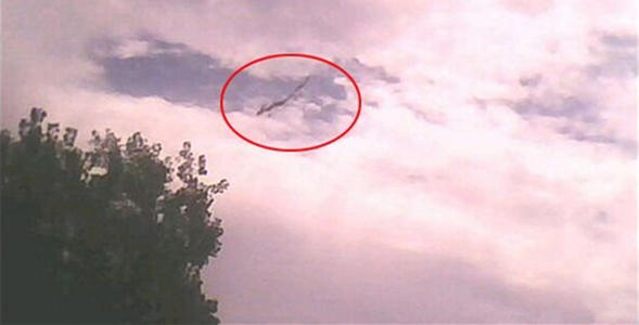  世界上有没有龙存在？有人在亲眼目睹了两条真龙盘旋天空