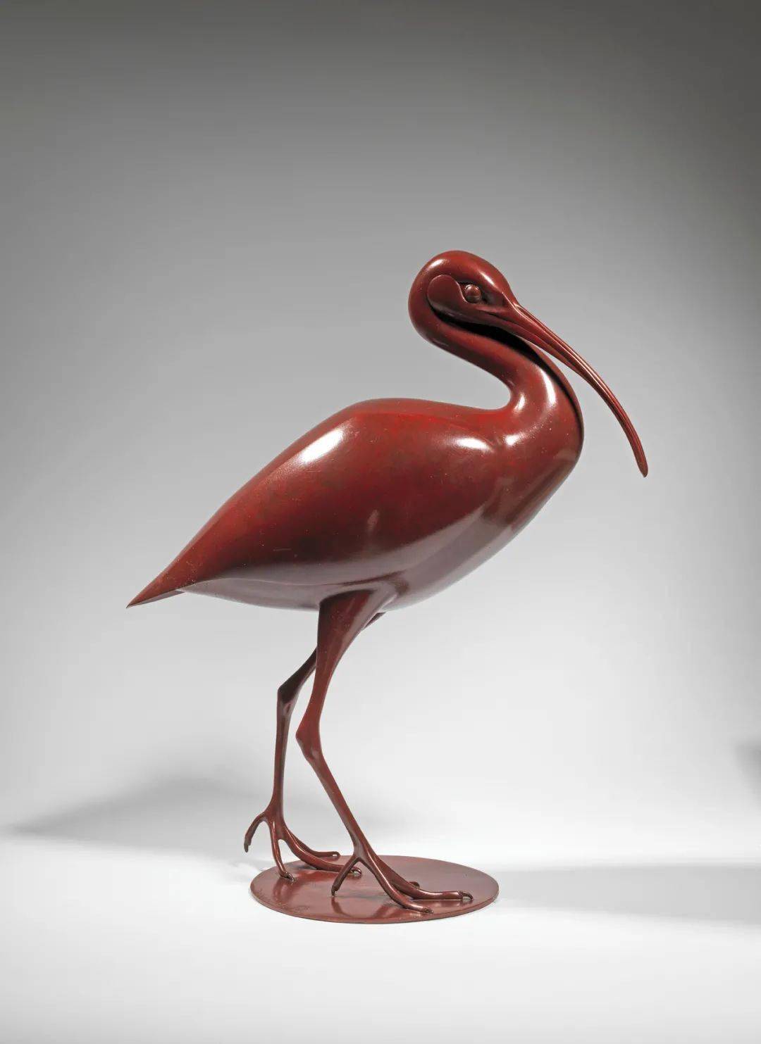 化石 ?Geoffrey Dashwood   青铜鸟类雕塑