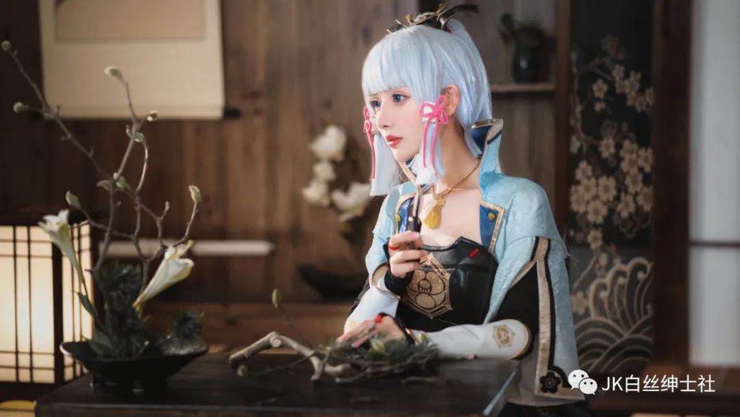 二次元|cos：二次元cos大赏神里绫华@紫氯氯