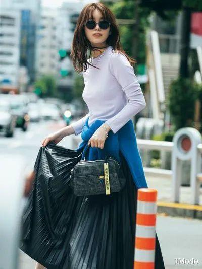 itMode|针织衫+半裙=秋天最养眼混搭CP，显瘦又高级！