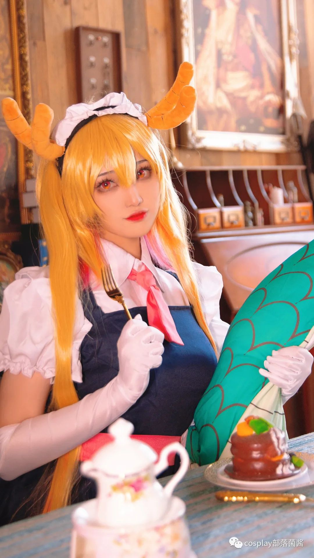 小林家的龙女仆|cos正片：小林家的龙女仆托尔@君菇