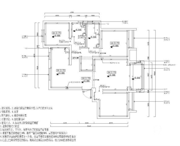 |142平四居室简洁大方为主，又有优雅的中式感觉