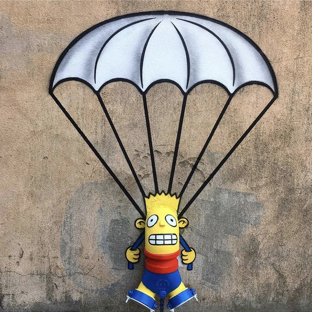 水管艺术，天马行空的想象，让街道变得多姿多彩