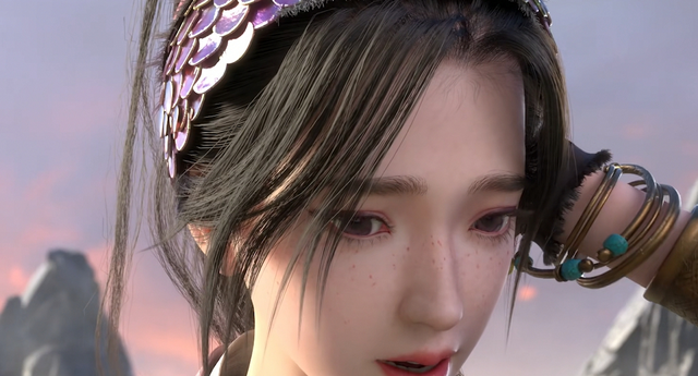 镜玄|眷思量：丽娘武力值MAX，单挑海龙怪，手里拿的是镜玄的剑鞘吗？