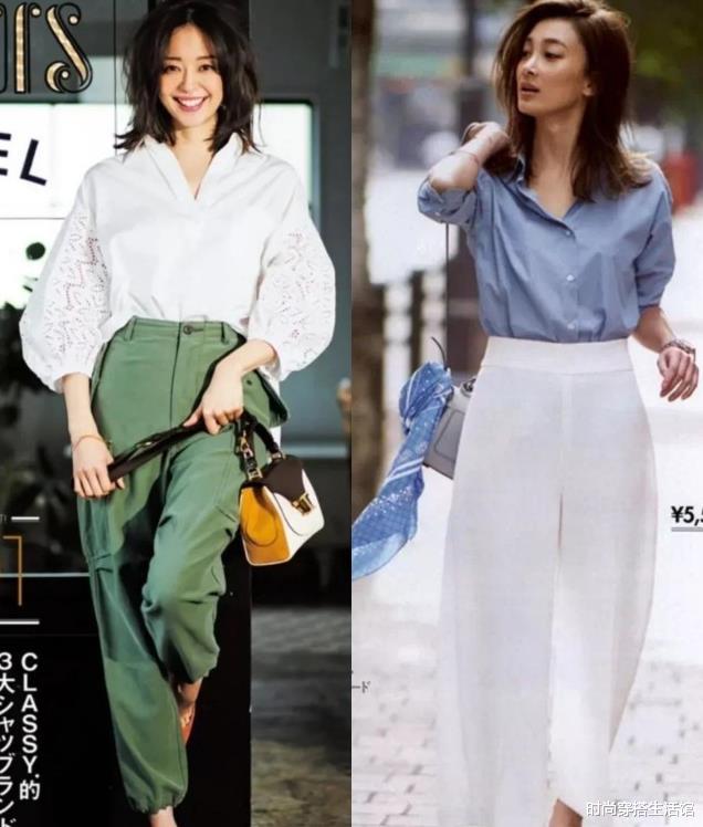 时尚穿搭生活馆|衬衫+阔腿裤,秋天怎么穿才时髦?掌握这些搭配思路就够了