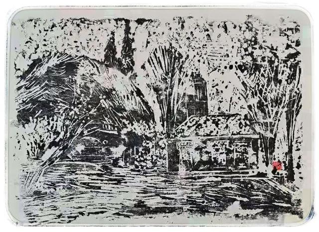 哈尔滨新闻网 冰版画，开展