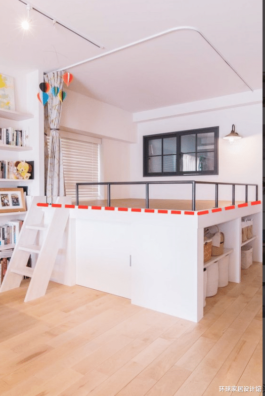 别只懂啥榻榻米了,抬高设计利用率更高,可收纳可休息双重功用