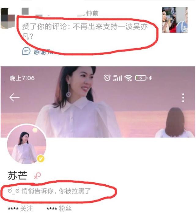 苏芒|苏芒力挺吴亦凡未道歉被禁言后关评，有说有笑参展，原定直播取消