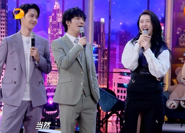 吴宣仪|吴宣仪多喜欢挨着王一博？特意找机会绕到他身边，却被大张伟坏了好事！