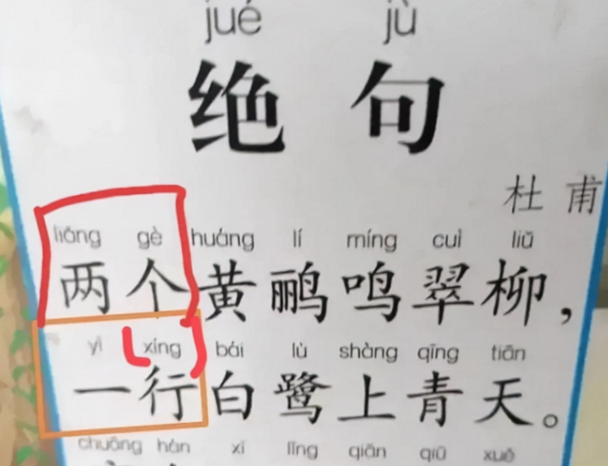 |一行（xing）白鹭上青天，课本读音引发争议，家长老师争论不休