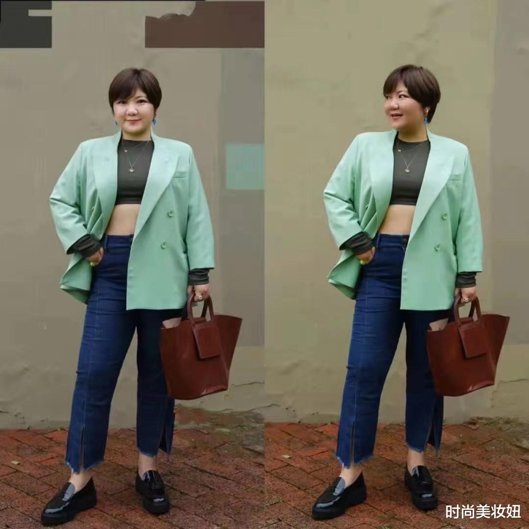 时尚美妆妞|时髦与体重无关，\＂150斤\＂博主靠穿搭重新定义胖子，太洋气了