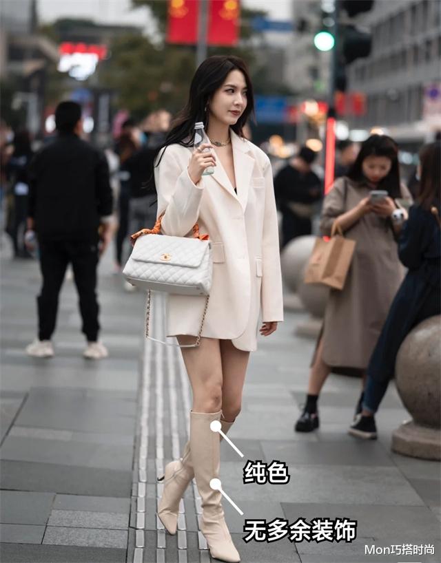 Mon巧搭时尚 “无痕靴”再不火，我都替时尚圈可惜了，穿着舒适不累脚，还显高