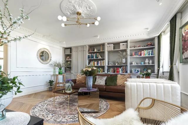 130㎡美式混搭，清新文艺的美式，沉稳舒适有气质