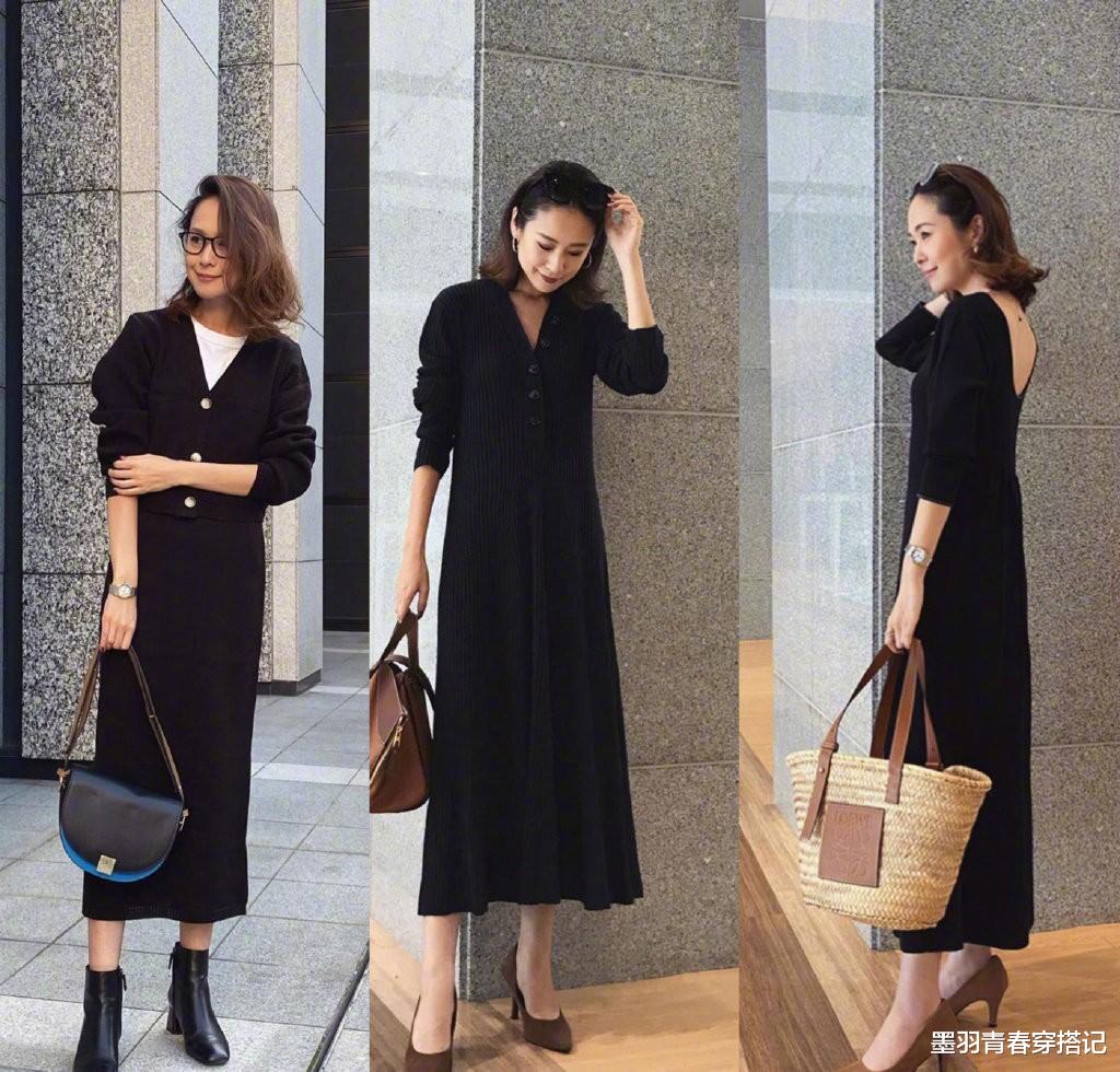 墨羽青春穿搭记 越精简越高级，学日本女人的一衣多穿，50岁女人穿了优雅有女人味