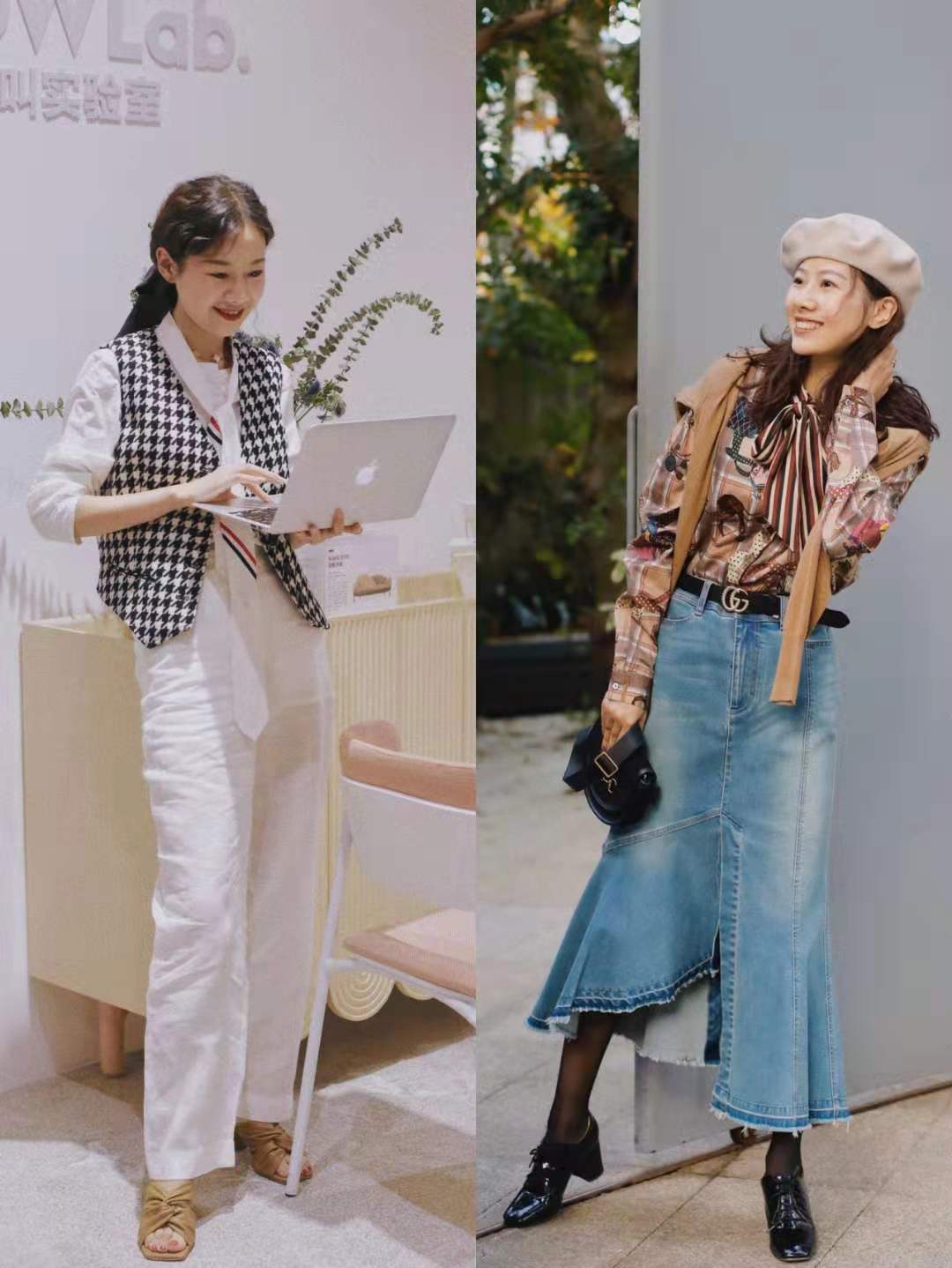 混搭时尚Anna|如何把衬衫穿出高级感?18套通勤风穿搭示范,职场精英们别错过