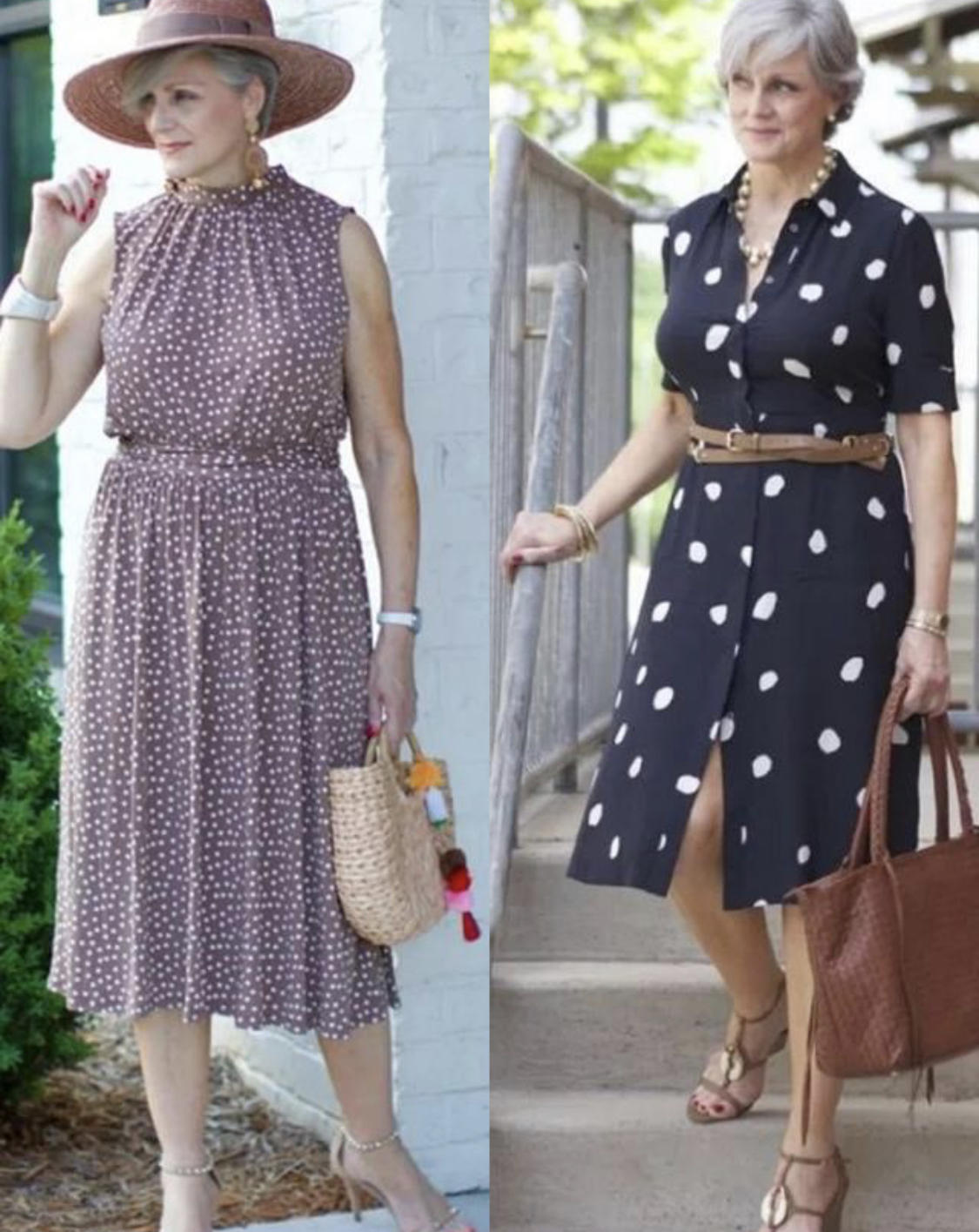 潮帮先生|年纪大还长得胖!63岁胖奶奶却穿得时髦又有气质,满头白发也优雅