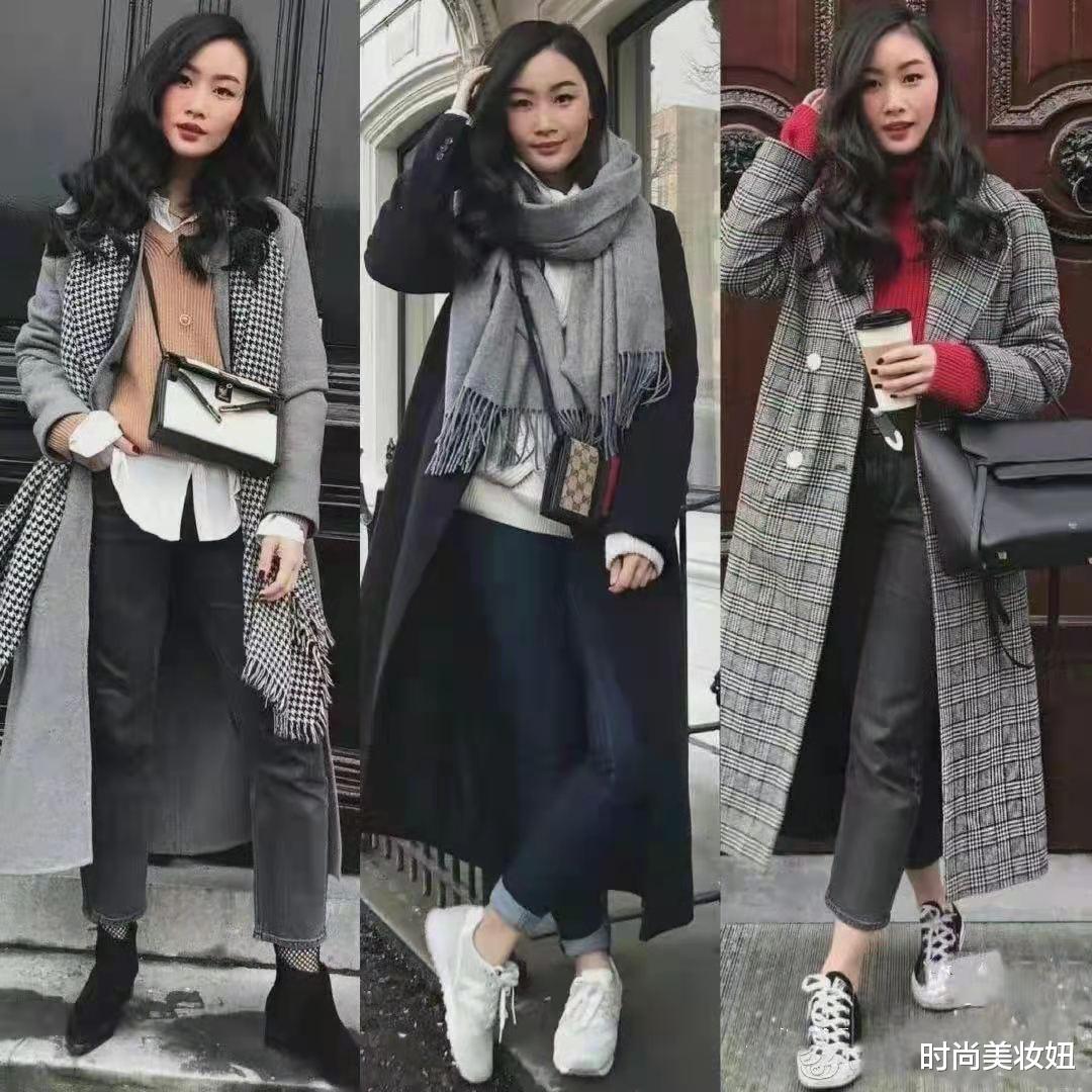 时尚美妆妞 这是我见过最实用的大衣穿搭，高级时髦还保暖，建议收藏