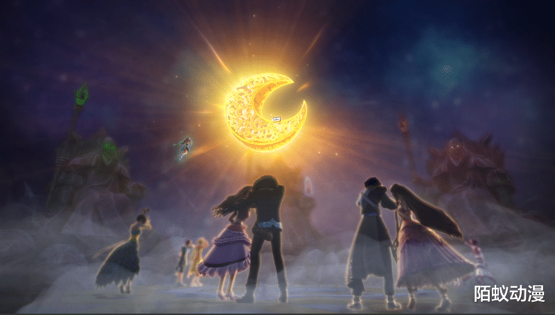 月亮|叶罗丽：恭喜齐娜解锁新卡牌！全新月亮牌登场，黎灰双眼险被闪瞎