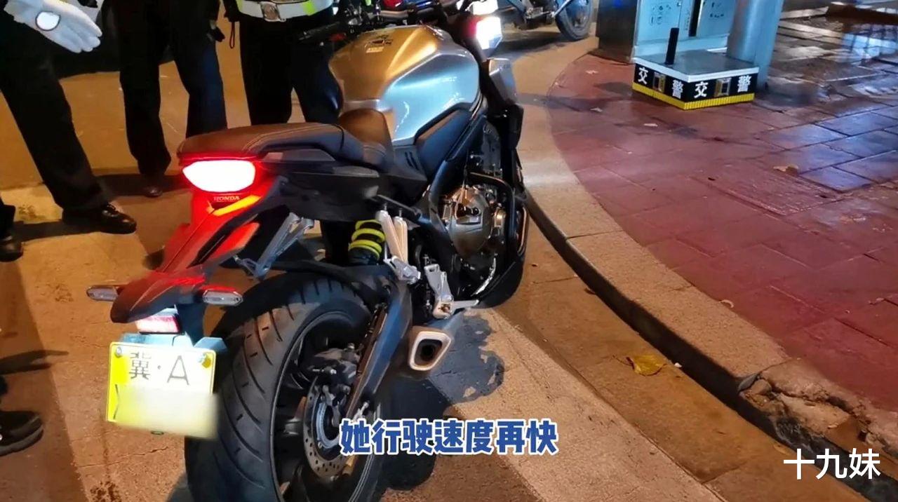 女骑士的最后一秀,拉风女子骑价值十多万摩托车狂飙,下一秒悲剧