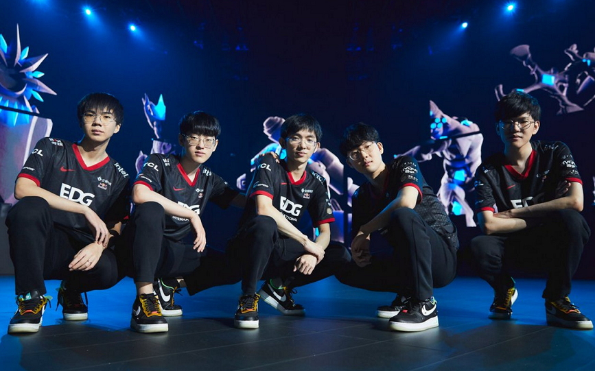 EDG晋级决赛，五人齐心杀尺帝，泽元心碎，EDG高层分享321彩蛋