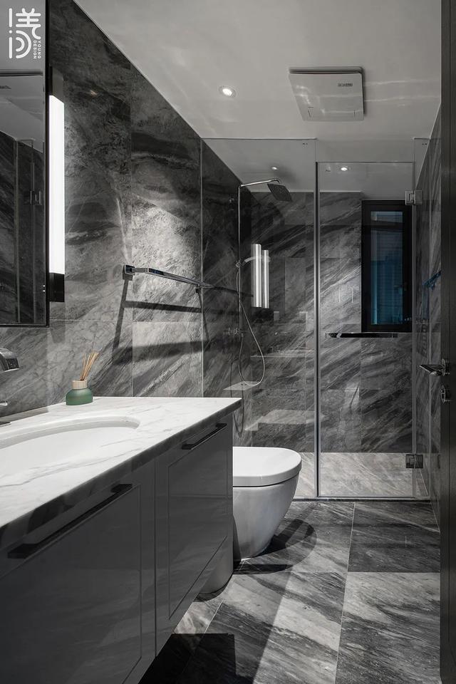 |190㎡现代简约,黑白灰+原木质,时尚舒适好高级