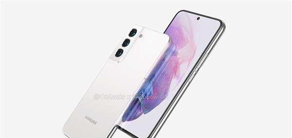 三星Galaxy|首批骁龙898旗舰！三星Galaxy S22最新渲染图：业内首次四边等宽