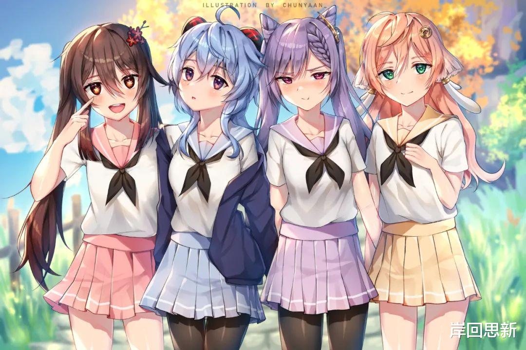 可莉|《原神》本子与彩色图人气排名：甘雨与胡桃强劲，可莉炼铜引争议