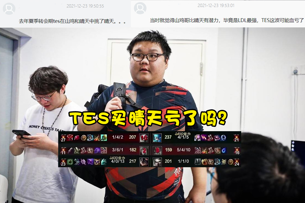 酒桶|败给LNG后山鸡酒桶却一战成名！Doinb阿乐沦为背景板，TES亏大了？