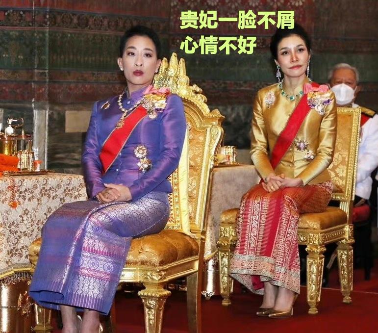 诗妮娜|泰王夫妻和好如初，苏提达满面春风大秀恩爱，诗妮娜一脸嫉妒