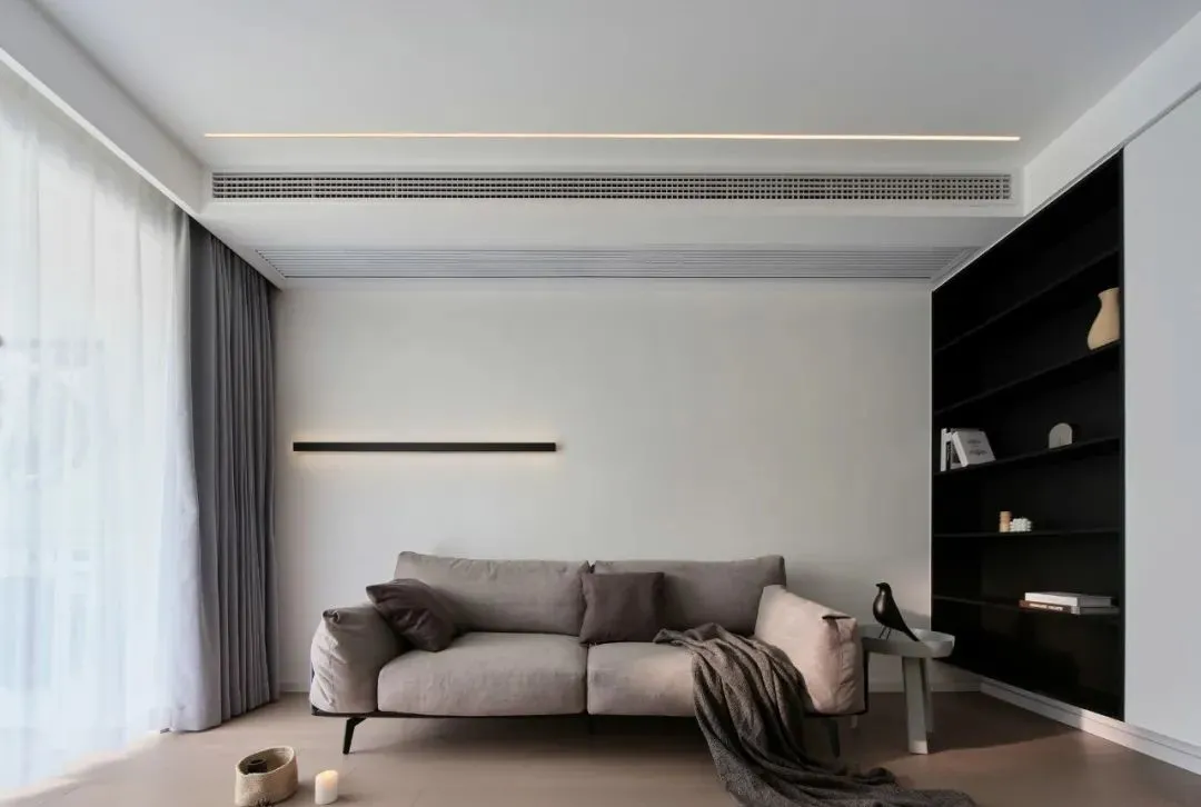 老房翻新 | 129平素色调三居室,整体的搭配,诠释了简约与耐看