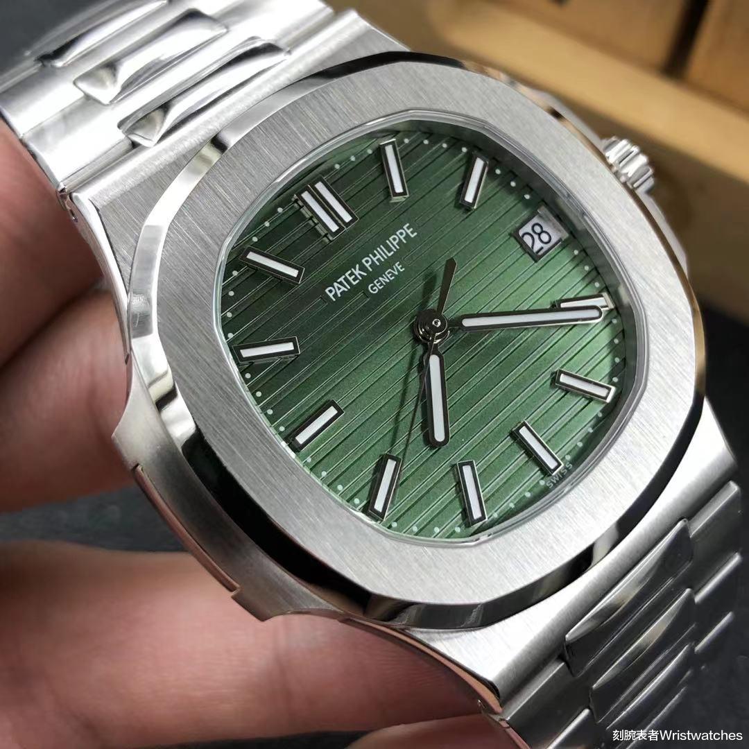 刻腕表者Wristwatches 3K厂百达翡丽鹦鹉螺绿面5711复刻表做工如何?