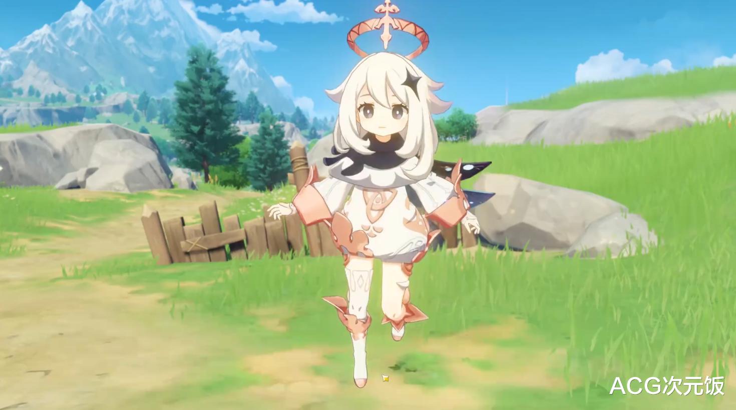 洛奇英雄传|原神派蒙收获稻妻风皮肤?星图花纹毫无违和,还带着花散里的面具