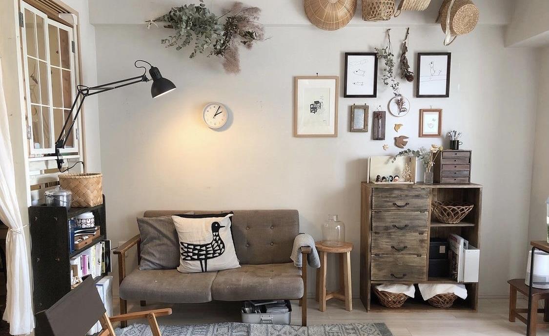 日本复古老房子，太太带俩娃，淘二手家具布置出的精致感，超有品