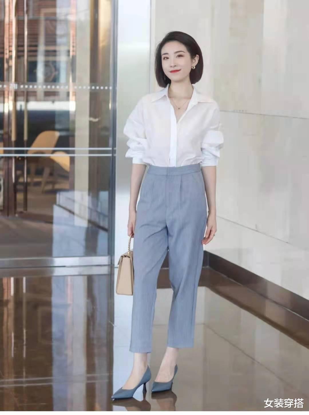 女装穿搭|秋天高跟鞋搭配什么衣服好看