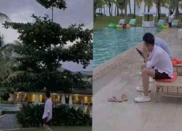 汪小菲|汪小菲被拍和女性友人三亚度假，女方颜值甚高，小菲一脸淡定