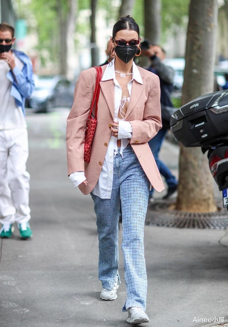 Ainee小屋 换季穿衣别犯愁，西装+牛仔裤才是最IN的开启方式，时髦精教你穿
