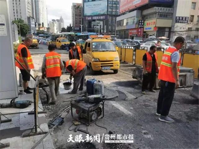 貴州都市報 紫林庵路面仍在搶修 預(yù)計明天凌晨三四點通車