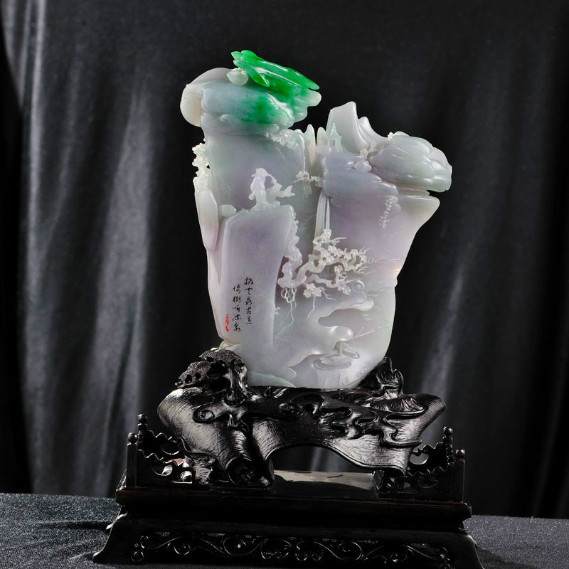 翡翠|当雕刻遇见翡翠，可谓艺术的碰撞！