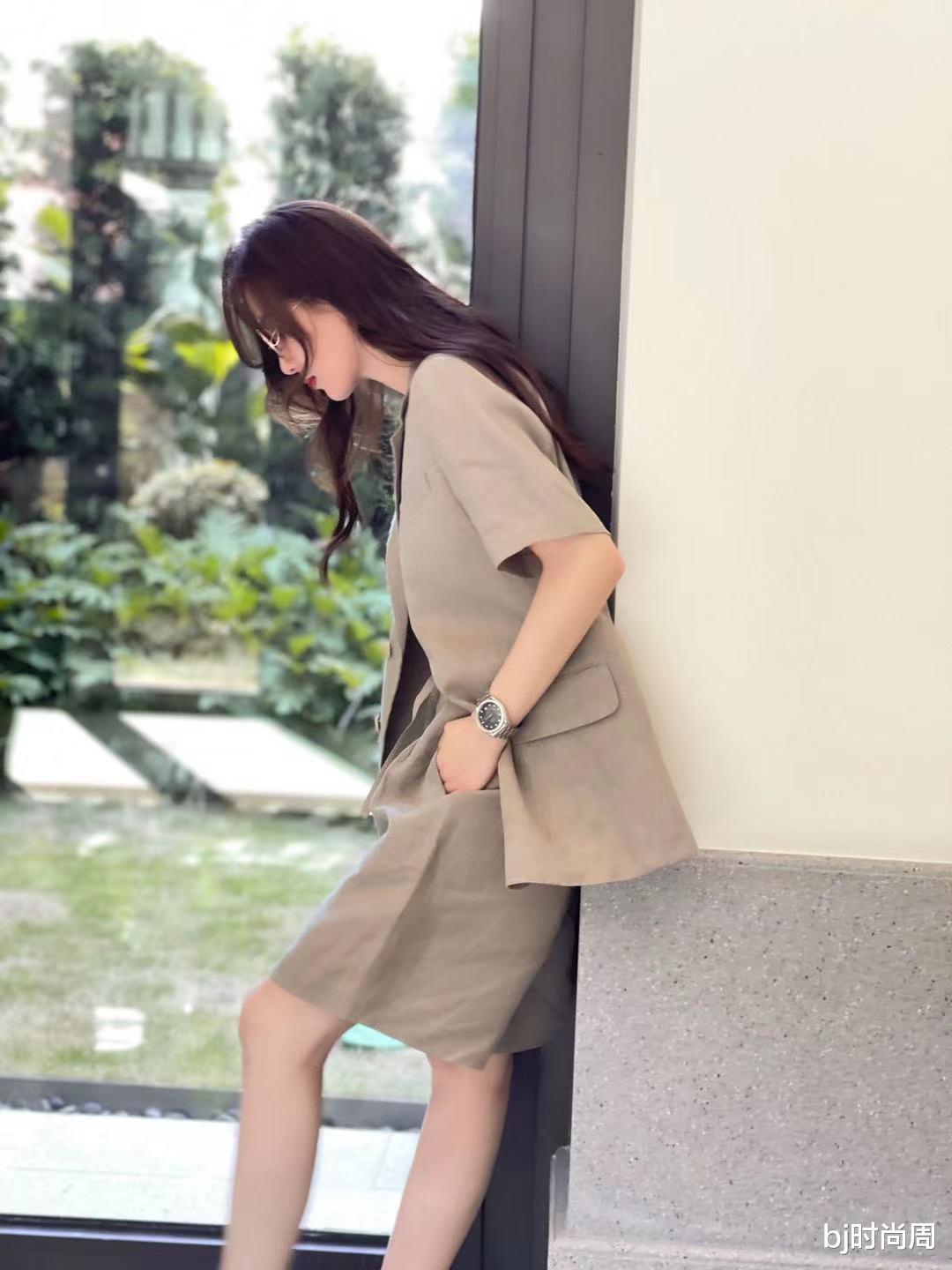 伊塞亚·托马斯|刘诗诗穿西装看起来休闲又洋气，适合职场小白穿