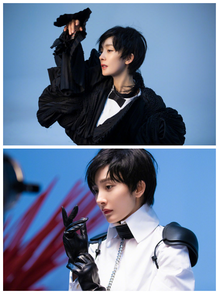 猫姐穿搭经 杨幂换了一款“小男孩短发”,认了10分钟,我才认出来,又帅又美