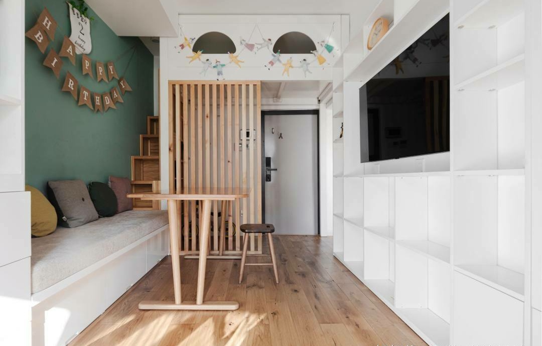 新住家居|北京一家五口挤49㎡小家，空间丝毫不浪费，住起来超顺心！