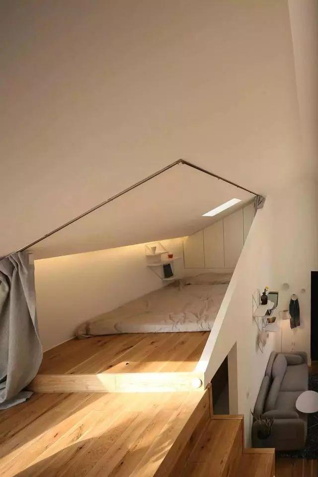 28平loft简陋小蜗居，爆改后变成北欧洋房，美得像度假屋！