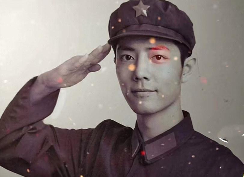 肖战|肖战综艺镜头“一剪没”剧照！戴红绳穿睡衣，和范丞丞站在一起