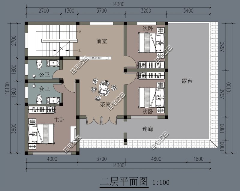 客厅|回农村给父母盖养老房，三兄弟各选了一套图纸，大家看看哪套好？