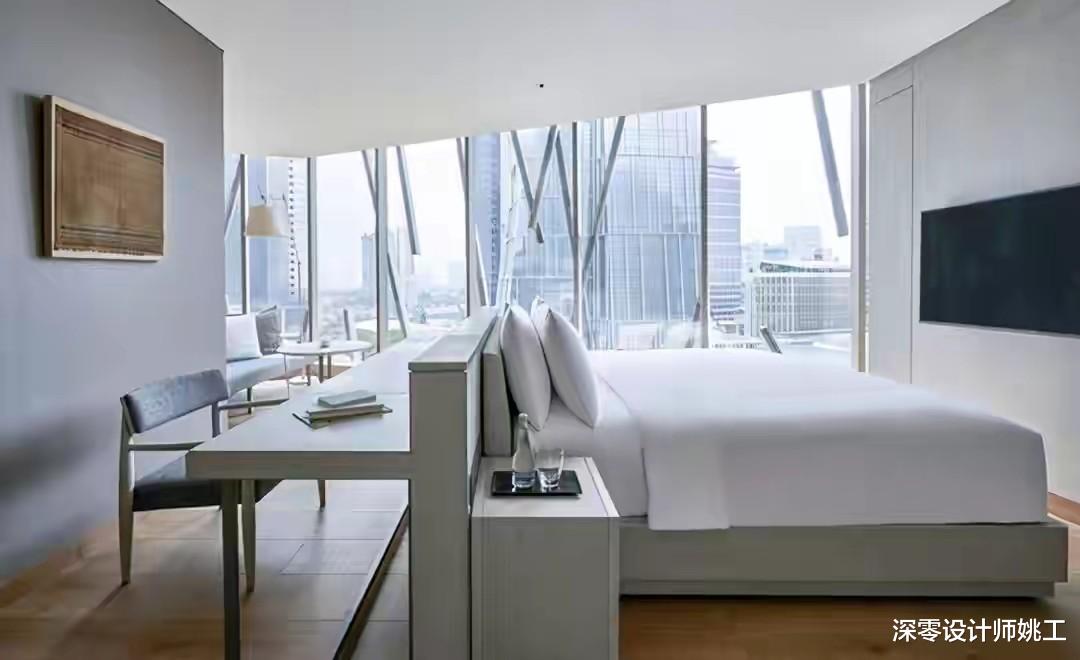 深零设计师姚工|床头板才没你想的那么无用,稍稍多花点心思,就能代替2个床头柜