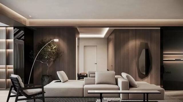 越来越多人不在客厅装电视了，现在流行这样装，时尚又大气