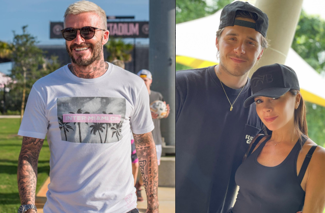 哈珀·贝克汉姆|贝克汉姆一家度假！小七又长肉，身材比不上48岁老妈，该减肥了