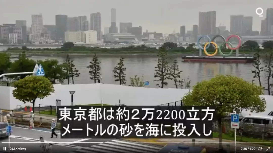 大橙子爆料|东京湾铁人三项多个选手狂吐，日本网友：水这么脏，我游我也吐